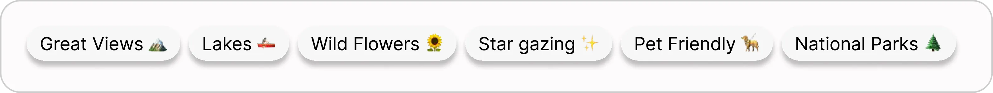 Filter Bar